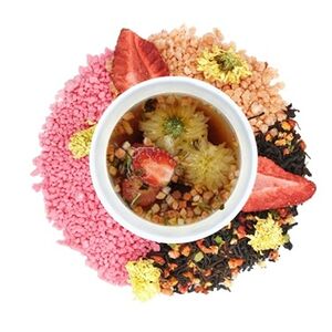 Чай Цейлон с клубникой и хризантемой для самостоятельного заваривания