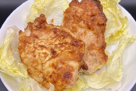 Отбивная в кляре из куриной грудки