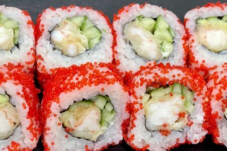 Калифорния с тигровой креветкой 