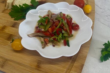 Салат Овощной с мясом