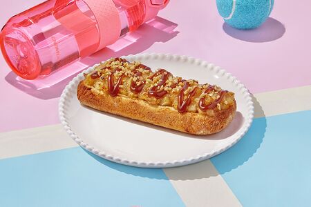 Брускетта с яблоком и корицей