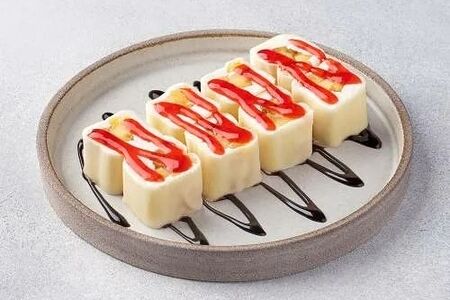 Сладкий рол (ананас, яблоко)