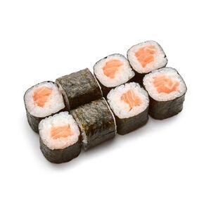 Маки с лососем