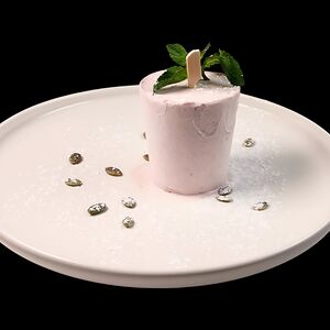 Мороженое клюквенное