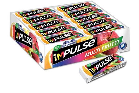 Жевательная резинка мультифрукт 