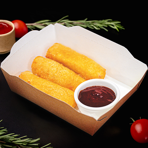 Жареный сыр моцарелла