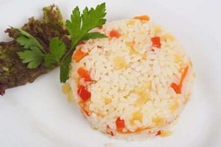 Рис с овощами