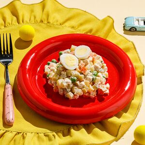 Оливье с курочкой