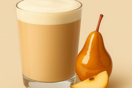 Латте груша в карамели
