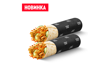 Пара со скидкой: 2 Корейских ролла с курицей