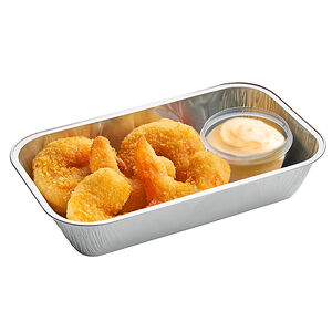 Креветки в хрустящей панировке с соусом 1000 островов