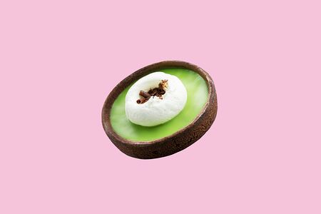 Тарталетка Лайм-базилик