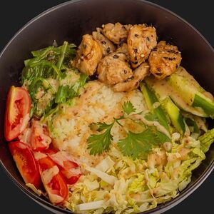 Поке с курицей