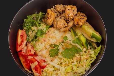 Поке с курицей