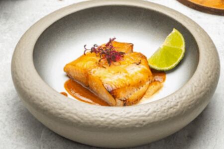 Стейк из угольной рыбы