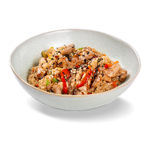 Рис Со свининой и овощами