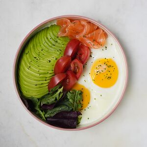 Yum! Супер-завтрак с форелью
