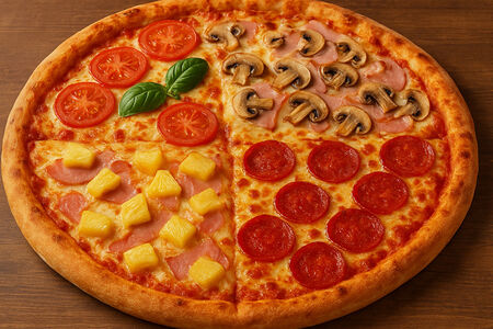 4 сезона (4 пиццы в одной) 