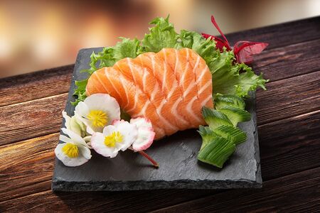 Сашими лосось