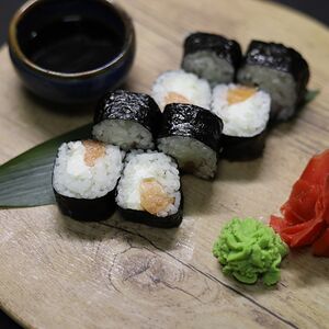 Сливочный с лососем