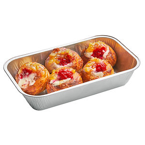 Сладкие рулетики с соусом Малина