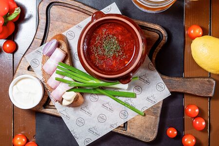 Борщ по-домашнему