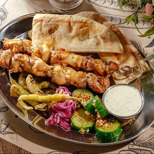 Шашлык из куриных бёдер