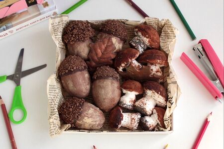 Осенний набор десертов 