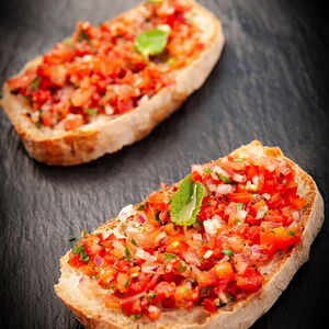 Брускетта сальса
