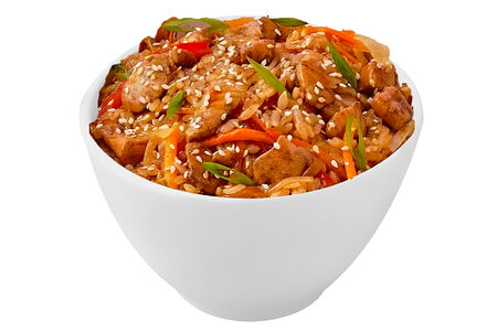 Курица терияки с рисом