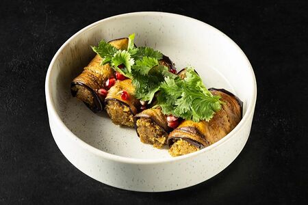 Баклажаны с орехами