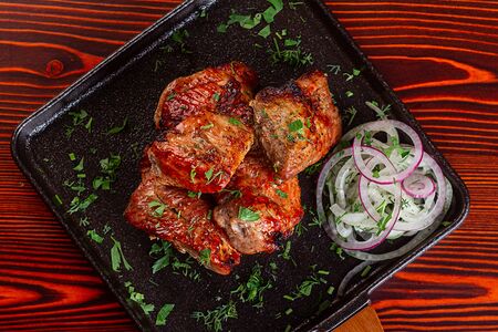 Шашлык из cвинoй мякоти