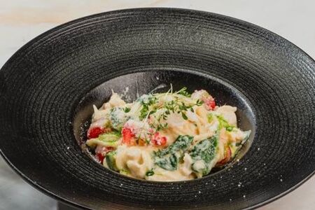 Паста с крабом 