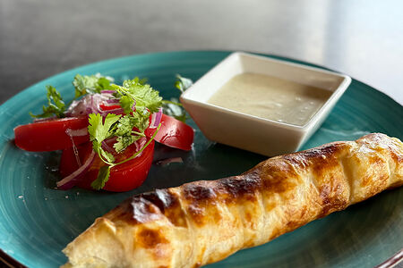 Я - Сулугуни запеченый на мангале