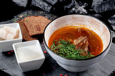 Капустник со свиным ребром