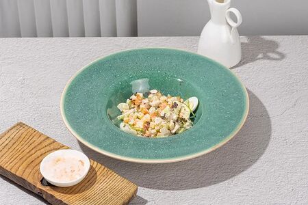 Оливье с цыплёнком