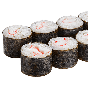 Маки с крабом