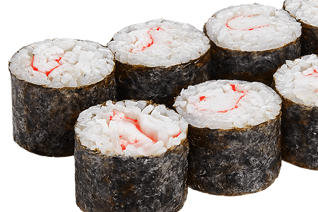 Маки с крабом