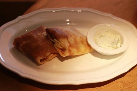 Блинчики с жюльеном   