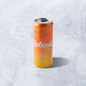 Лимонад Добрый Апельсин Ж/б 330 мл