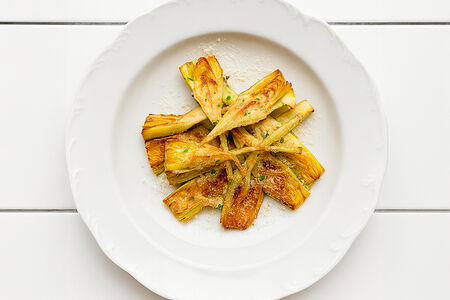 Жареные артишоки с пармезаном