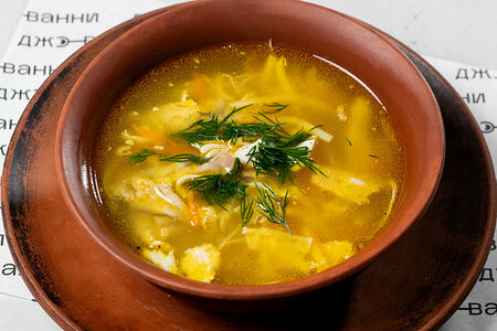 Куриный суп по домашнему