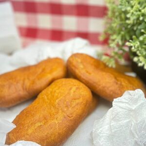 Фри-пирожок с яйцом и луком