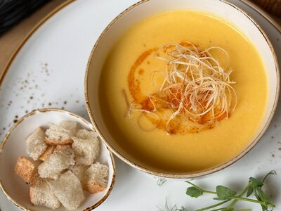 Сырный крем-суп