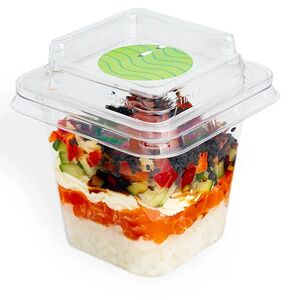 Трайфл с лососем