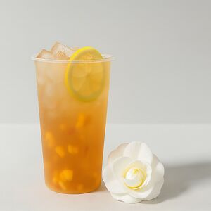 Персиковый чай с камелией