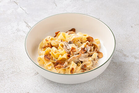 Паста с грибами