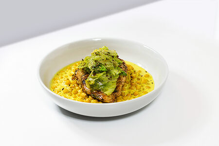 Филе цыпленка с нутом карри