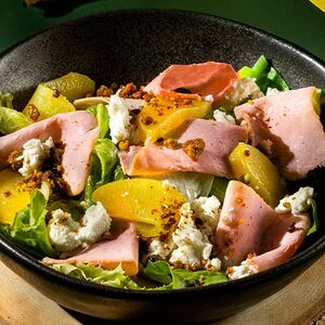 С индейкой и сезонными фруктами