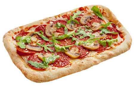 Римская пицца Трюфельная пепперони